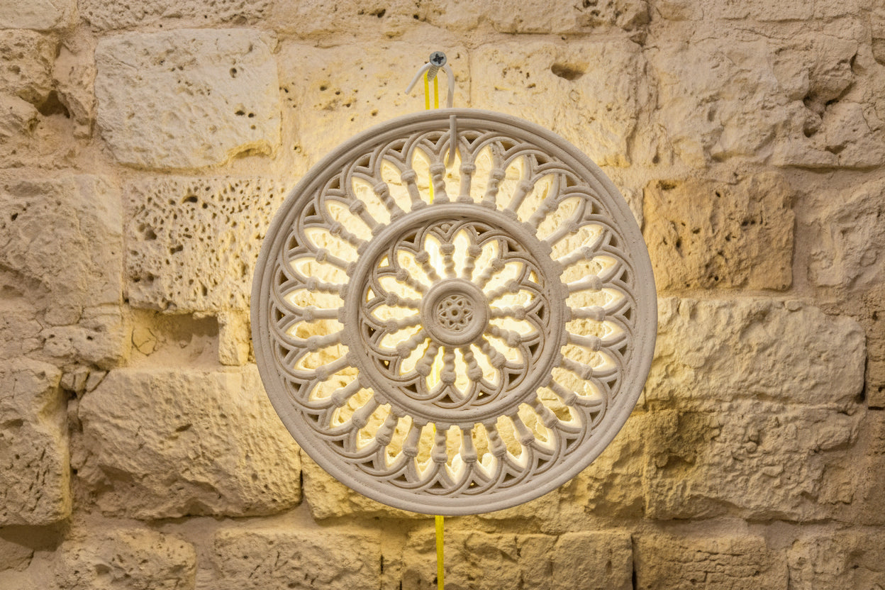 Rosone In Tufo Sassi Di Matera-Cattedrale