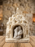 Scultura Grotta Con Natività