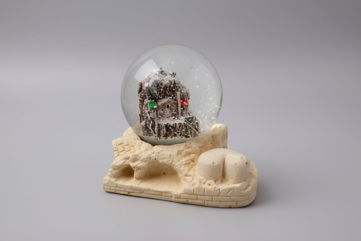 Souvenir Snow Globe Sassi Di Matera In Tufo